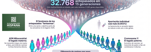 Antepasados genéticos, trazables y significativos